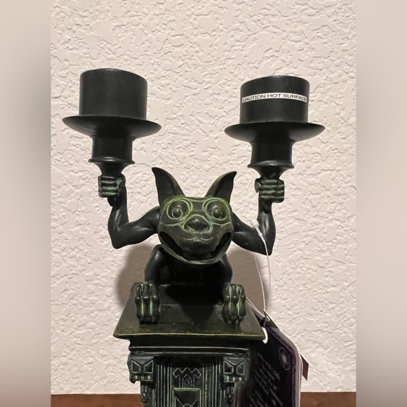 Disney Parks - The Haunted Mansion Gargoyle Candle Stick Holder Candelabra - NWT - Picture 9 of 10